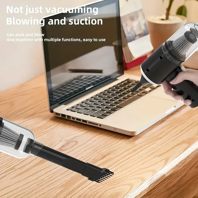 3-in-1 Portable Wireless Vacuum Cleaner for Home, Car & Laptop